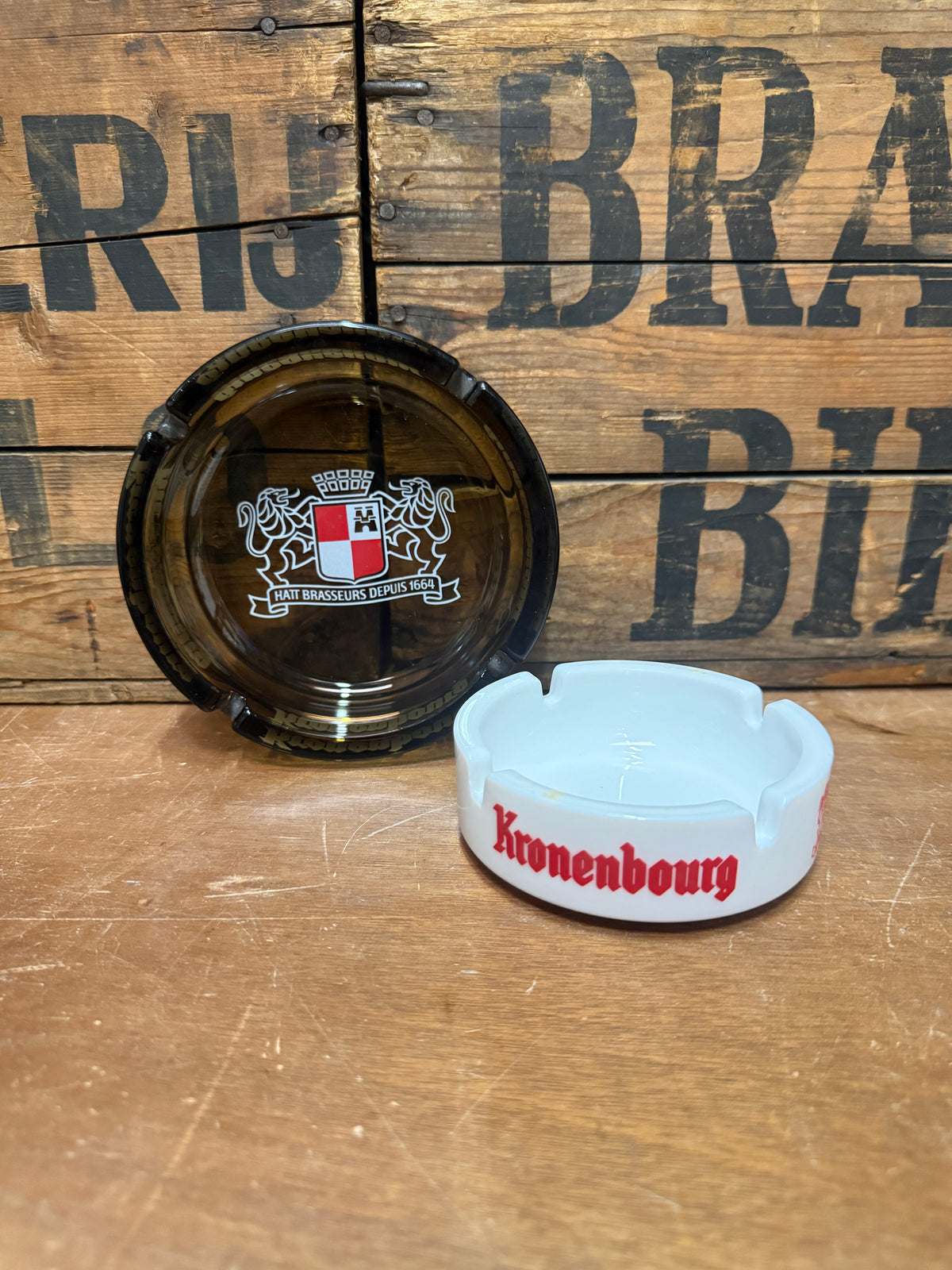 Kronenbourg reclameasbak