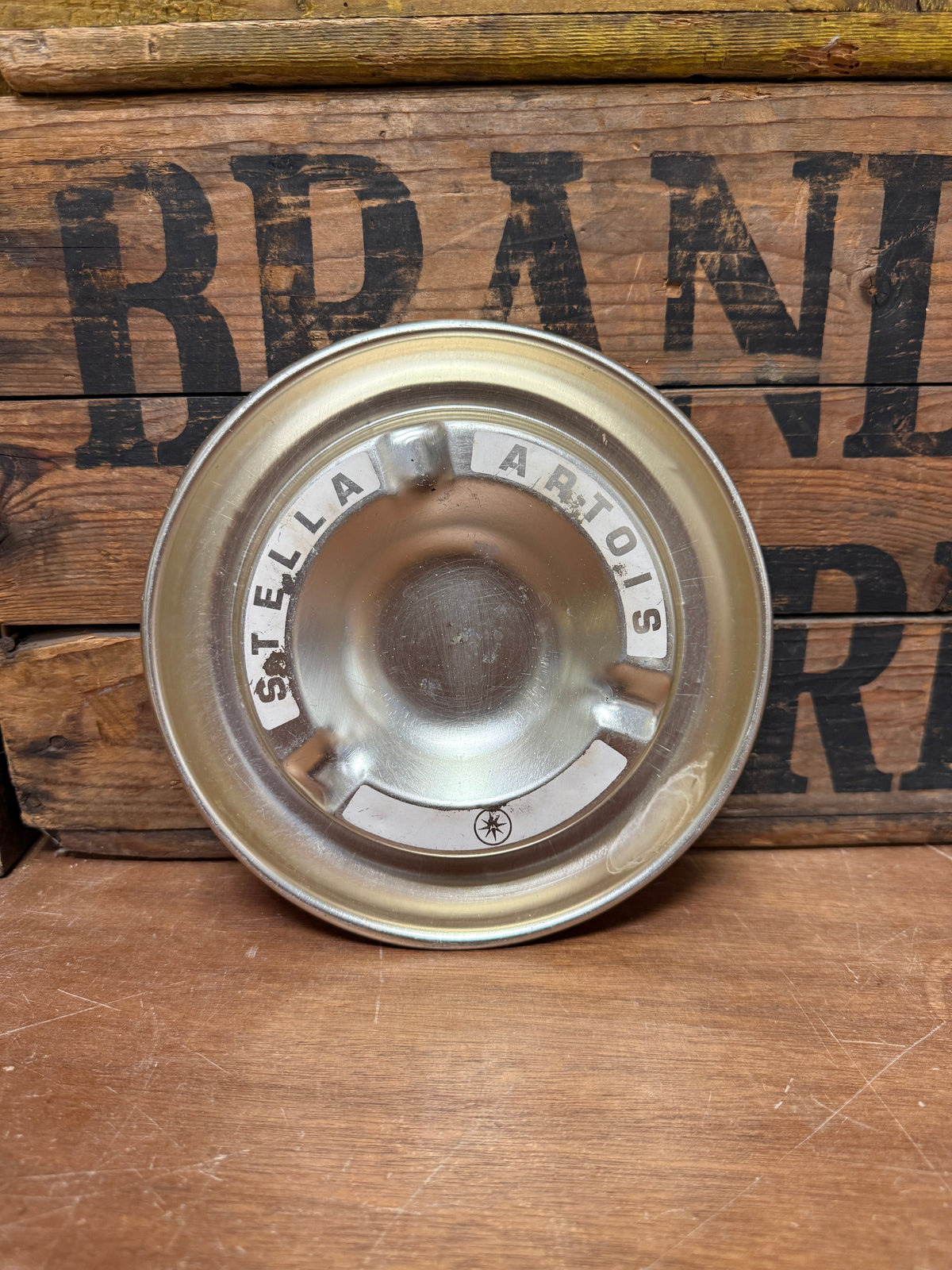 Vintage lichtmetalen reclame asbakken diverse merken