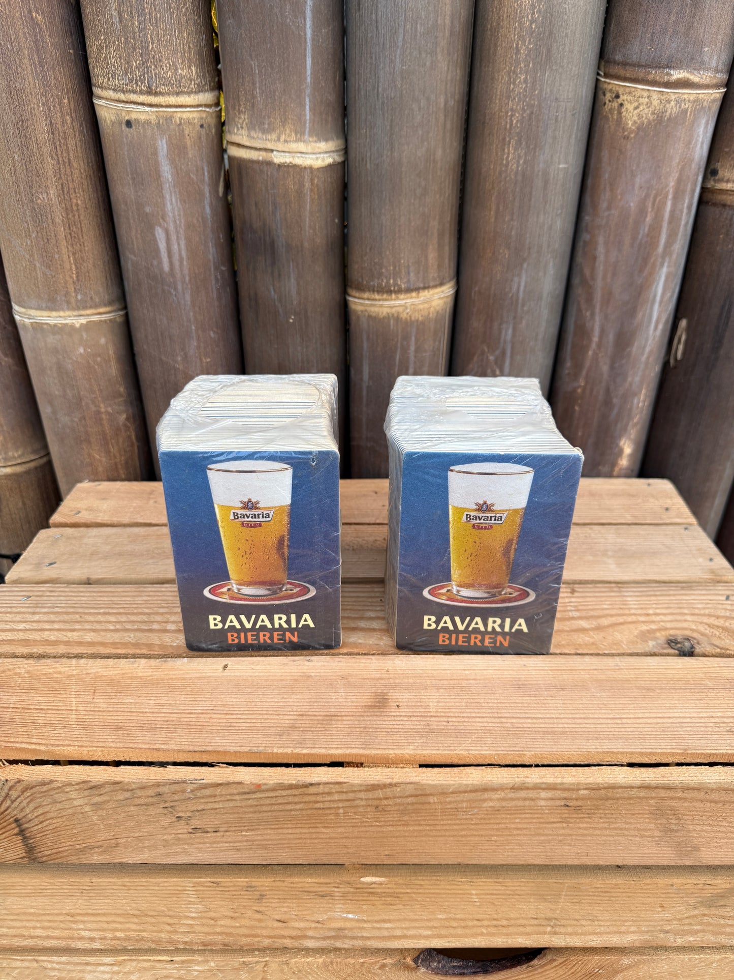 Vintage Bavaria Bieren onderzetters NOS verpakking
