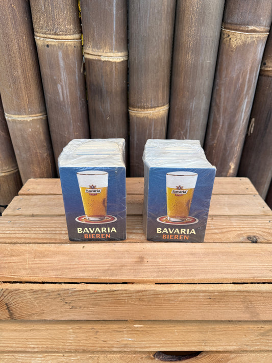 Vintage Bavaria Bieren onderzetters NOS verpakking