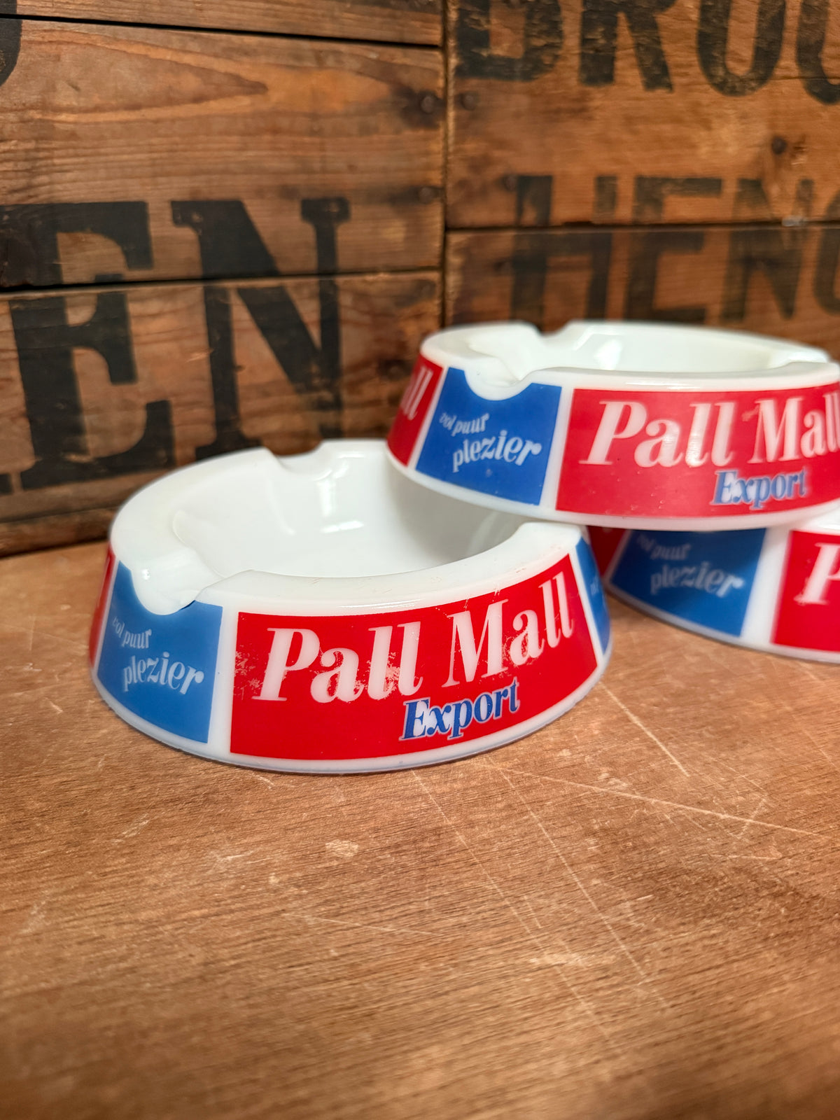 Vintage Pall Mall Export Opalex reclameasbak