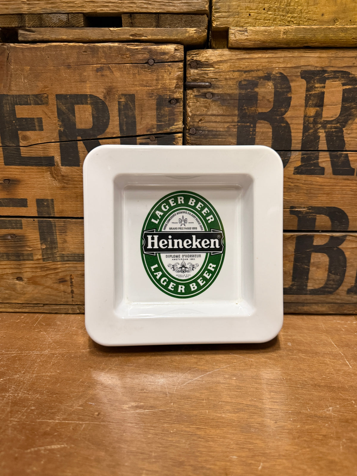 Heineken reclameasbakken