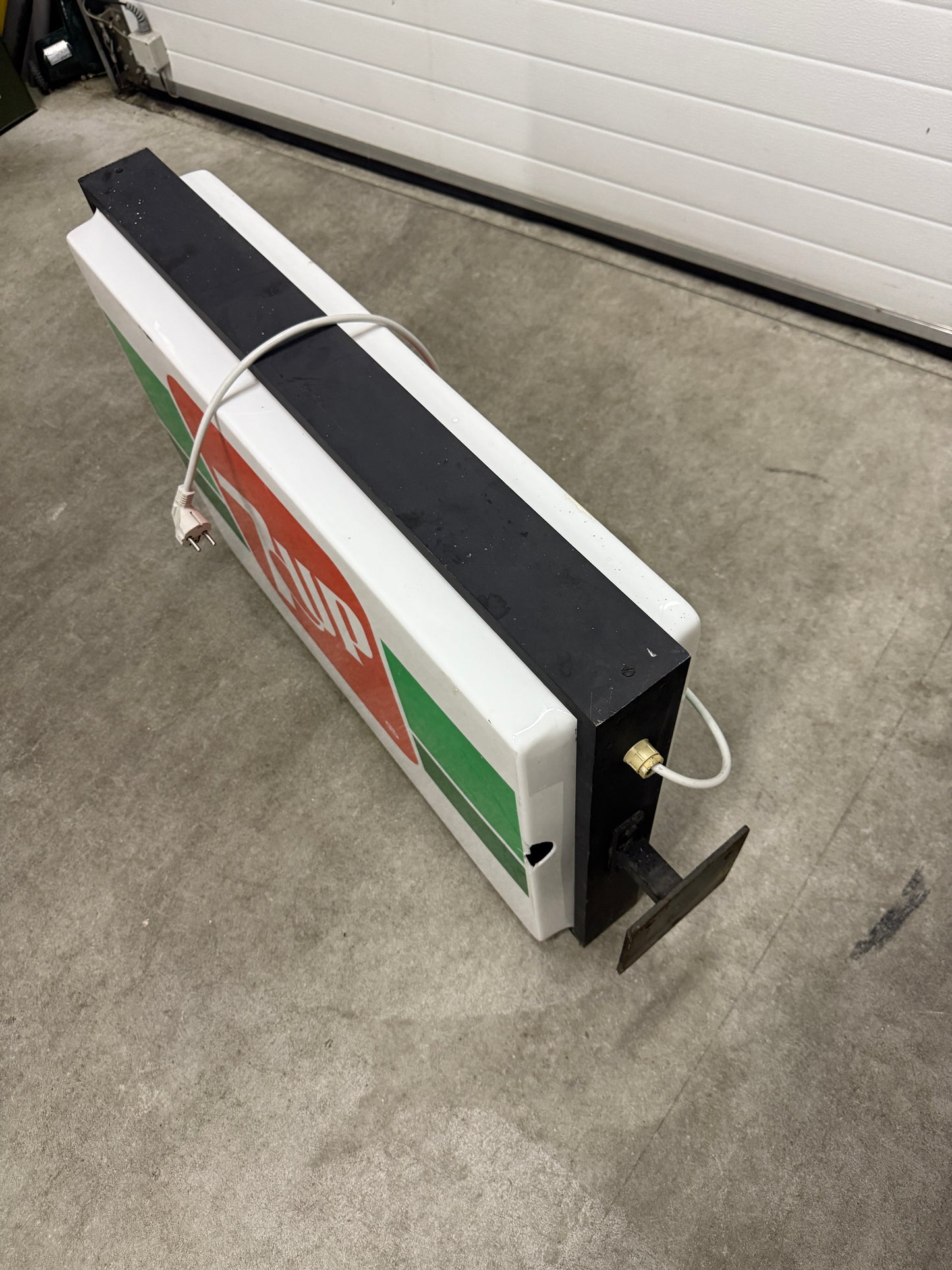 Vintage Dubbelzijdige 7UP Lichtbak