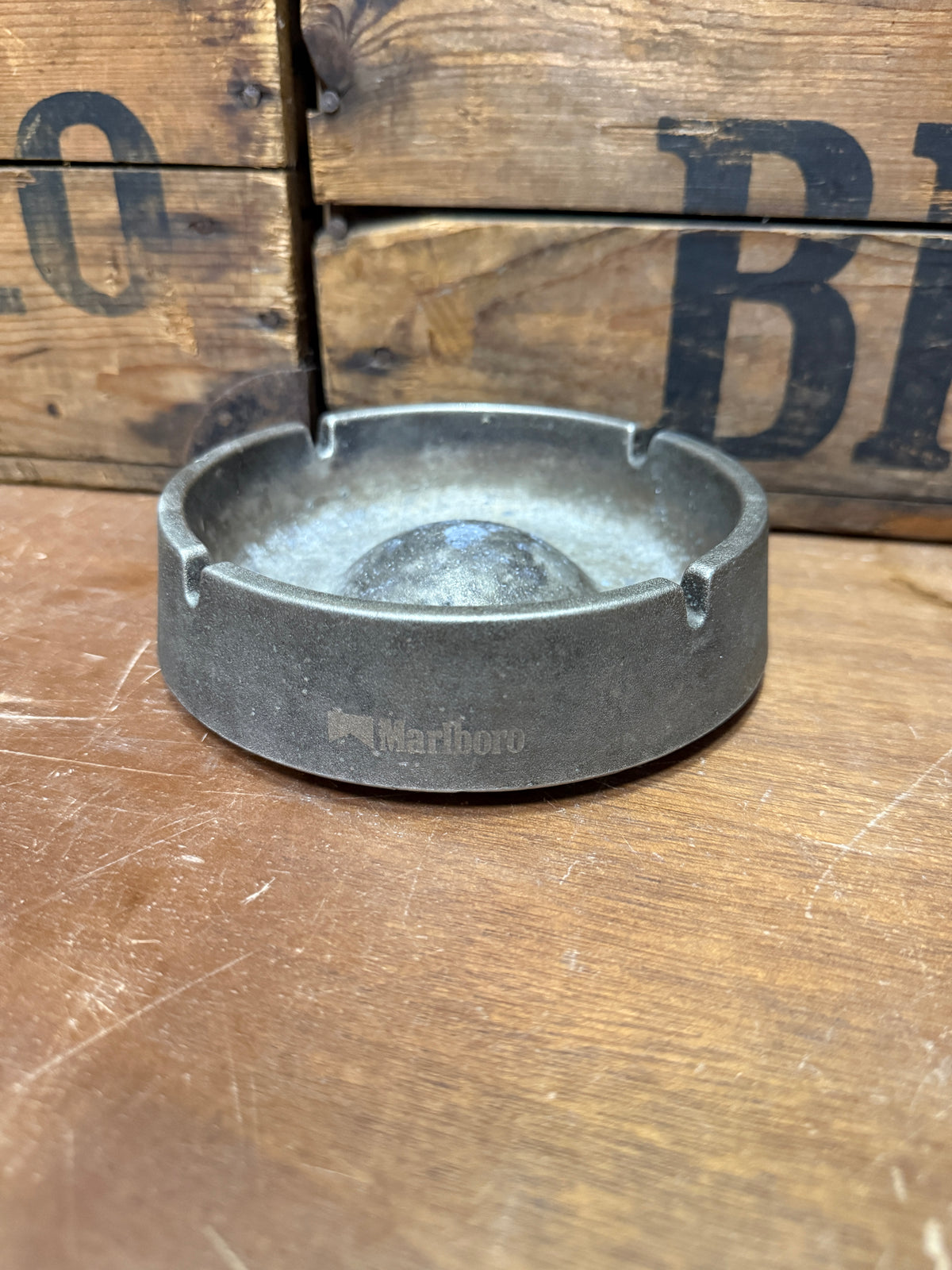 Vintage Marlboro metalen reclame asbakken