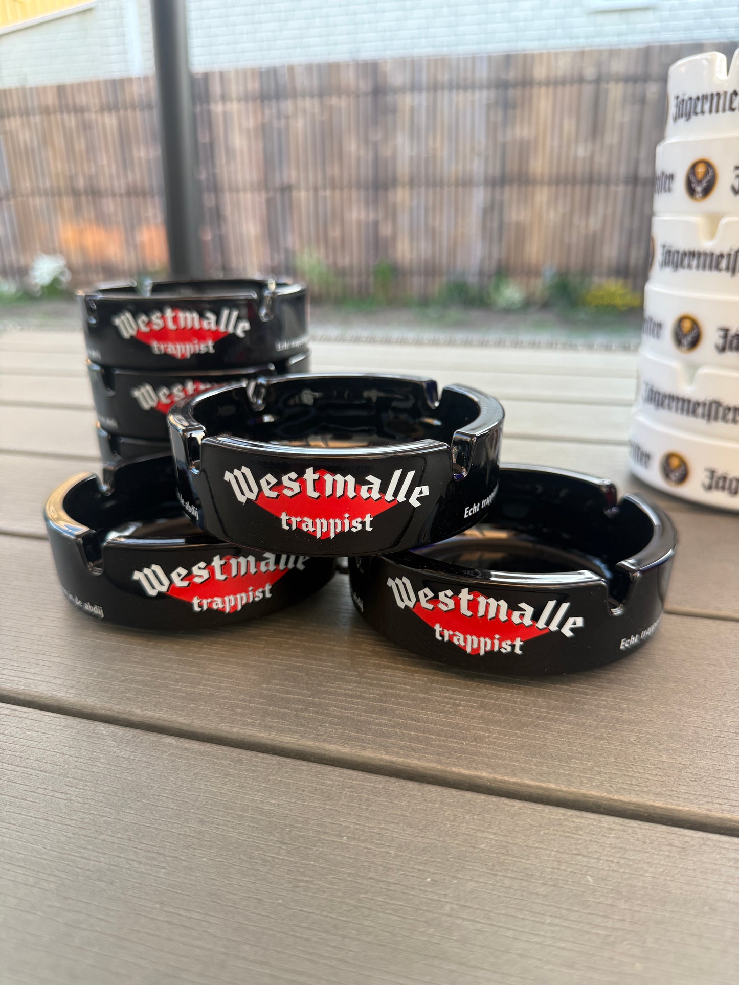 Vintage Westmalle asbakken