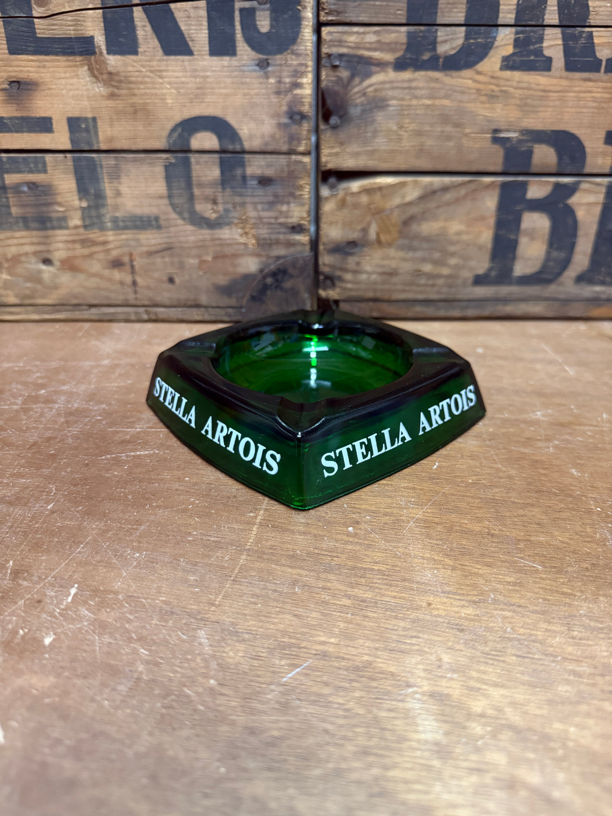 Vintage Stella Artois reclameasbak