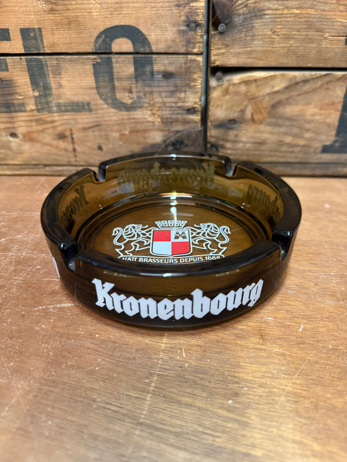 Kronenbourg reclameasbak