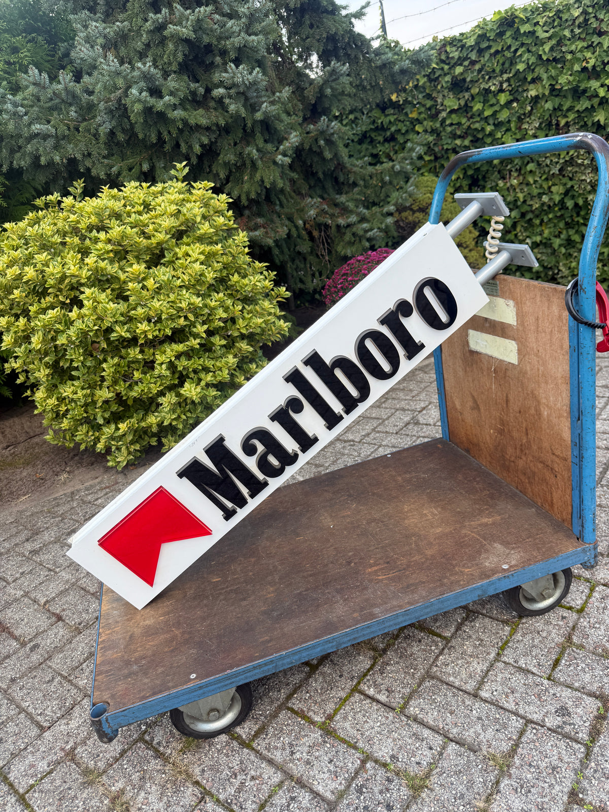 Marlboro lichtreclame lichtbak dubbelzijdig
