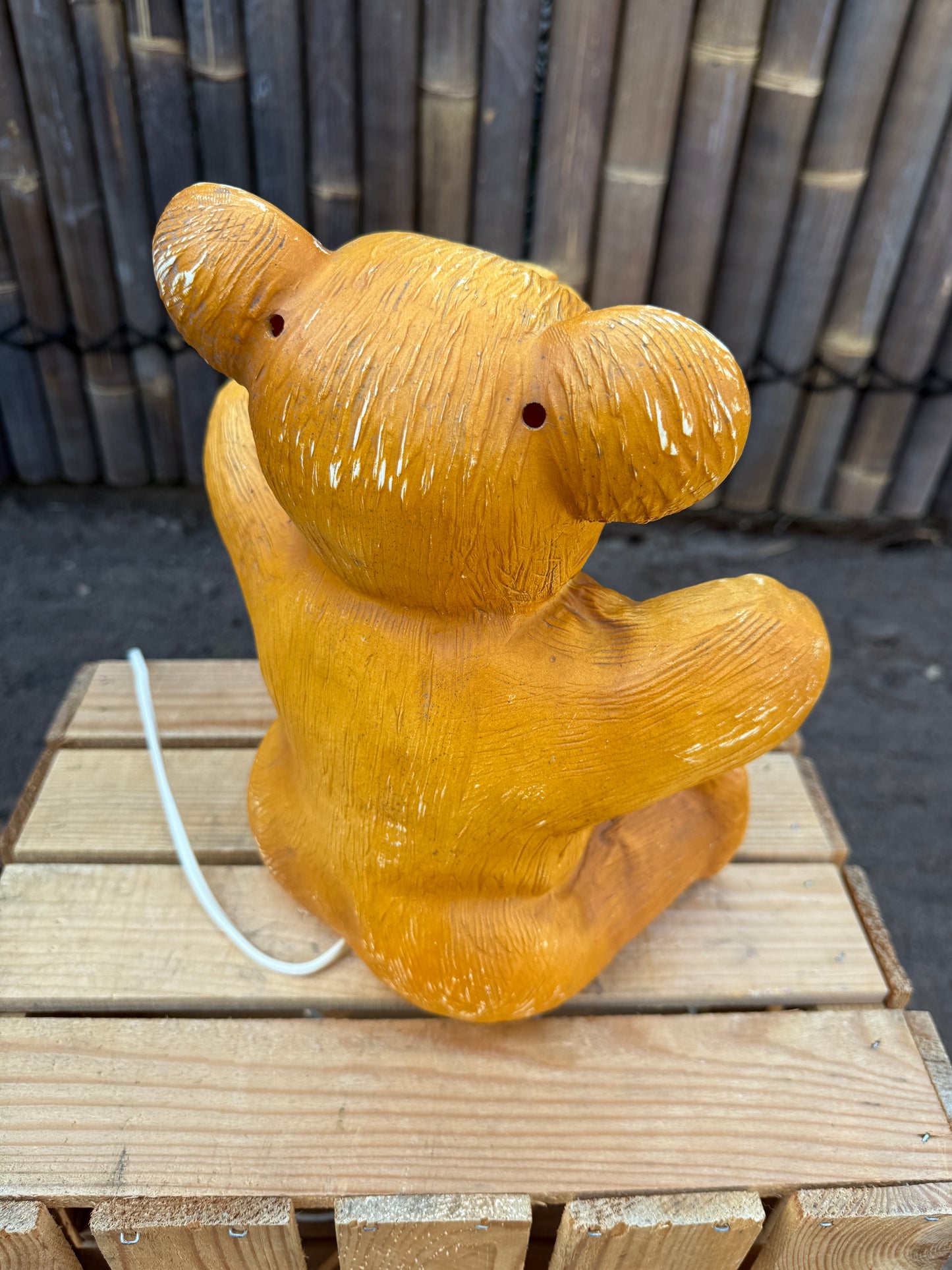 Vintage Heico berenlamp jaren 80