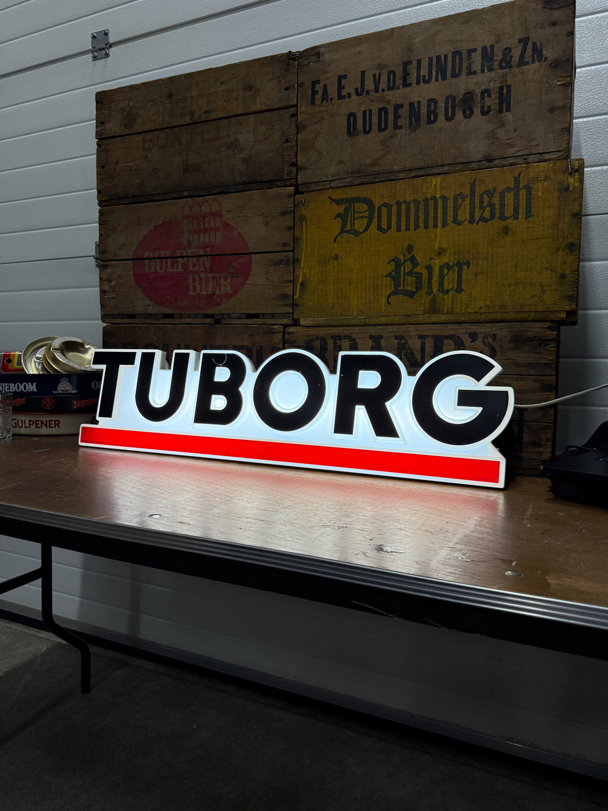 Tuborg enkelzijdige lichtbak