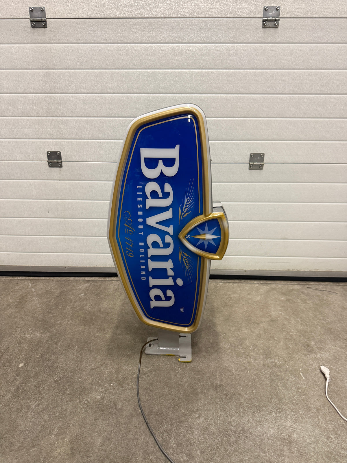 Bavaria dubbelzijdige reclame lichtbak