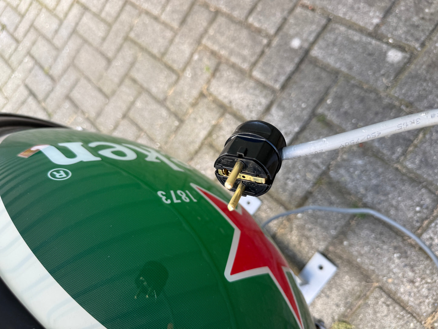 Dubbelzijdige Heineken lichtbak