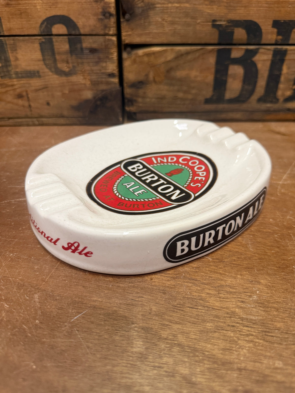 Burton Ale reclameasbak
