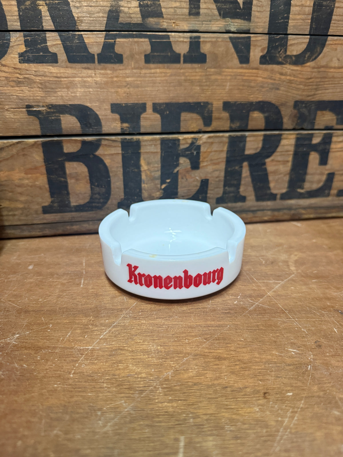 Kronenbourg reclameasbak