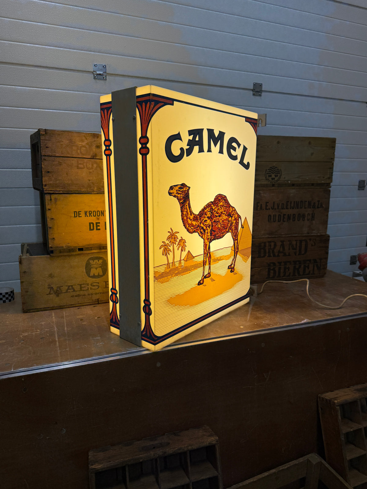 XXL Camel lichtbak dubbelzijdig (Alleen ophalen)