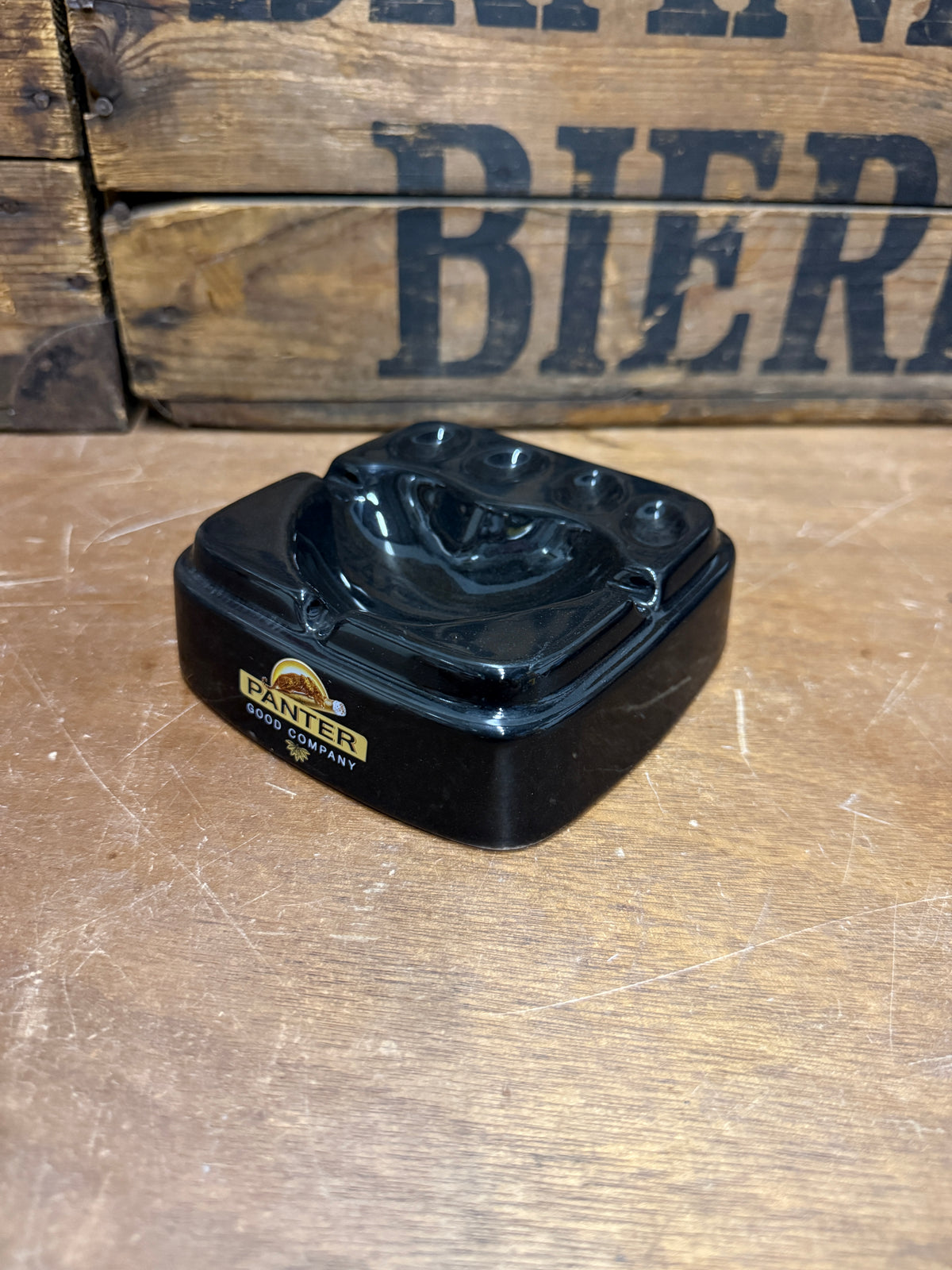 Vintage Panter reclameasbak
