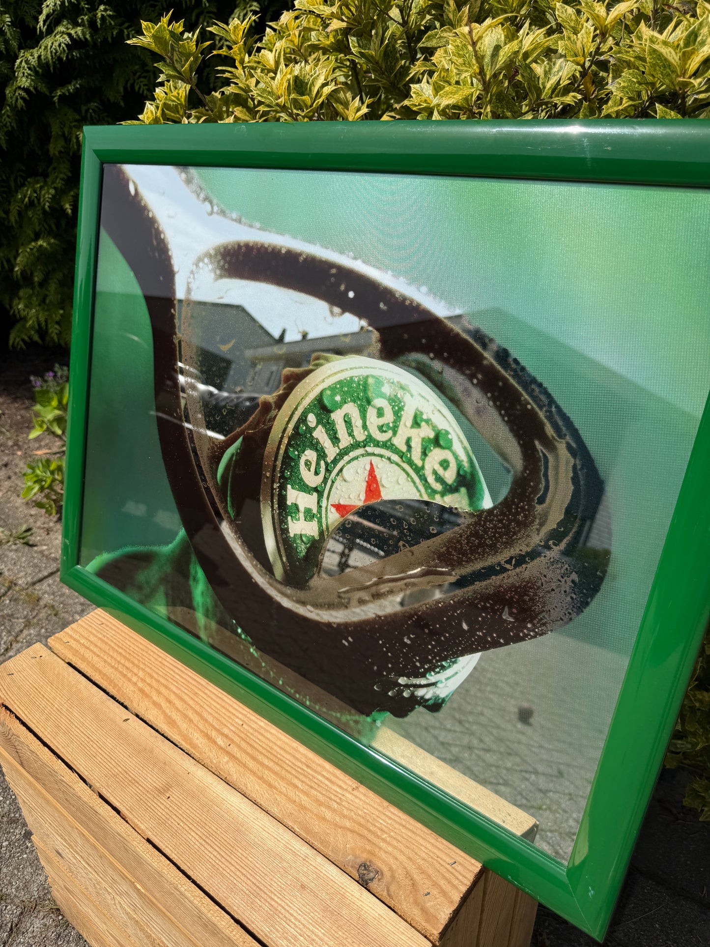 Heineken bier barspiegel