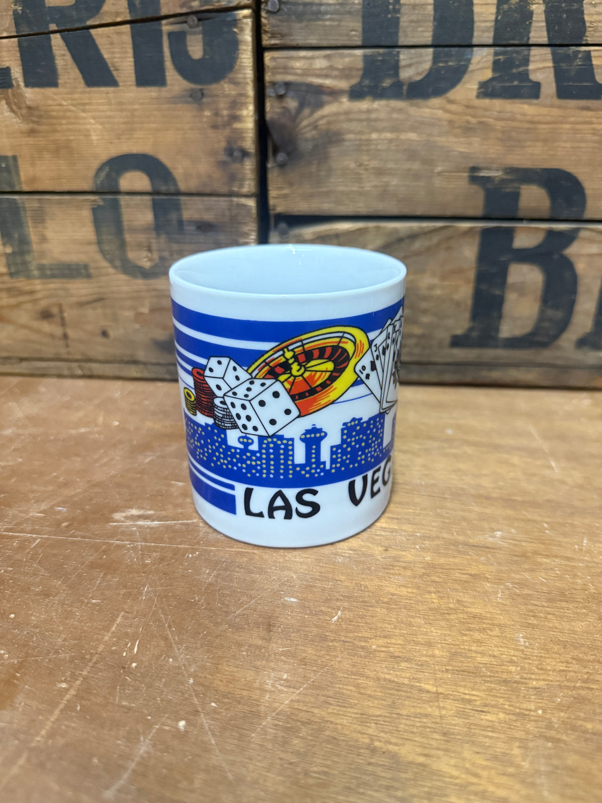 Vintage Las Vegas souvenir mok