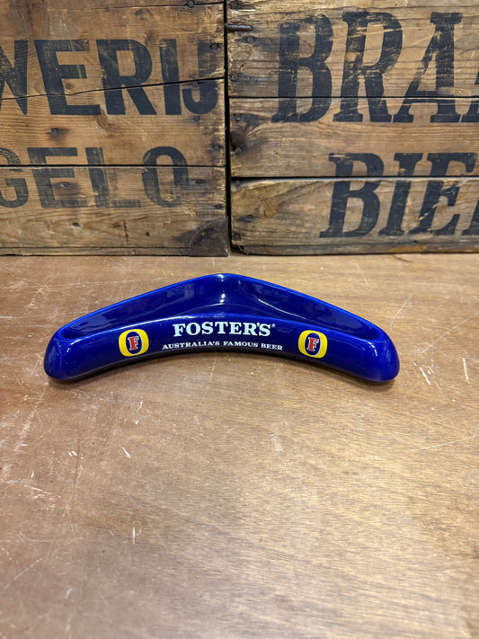 Vintage Fosters reclameasbak