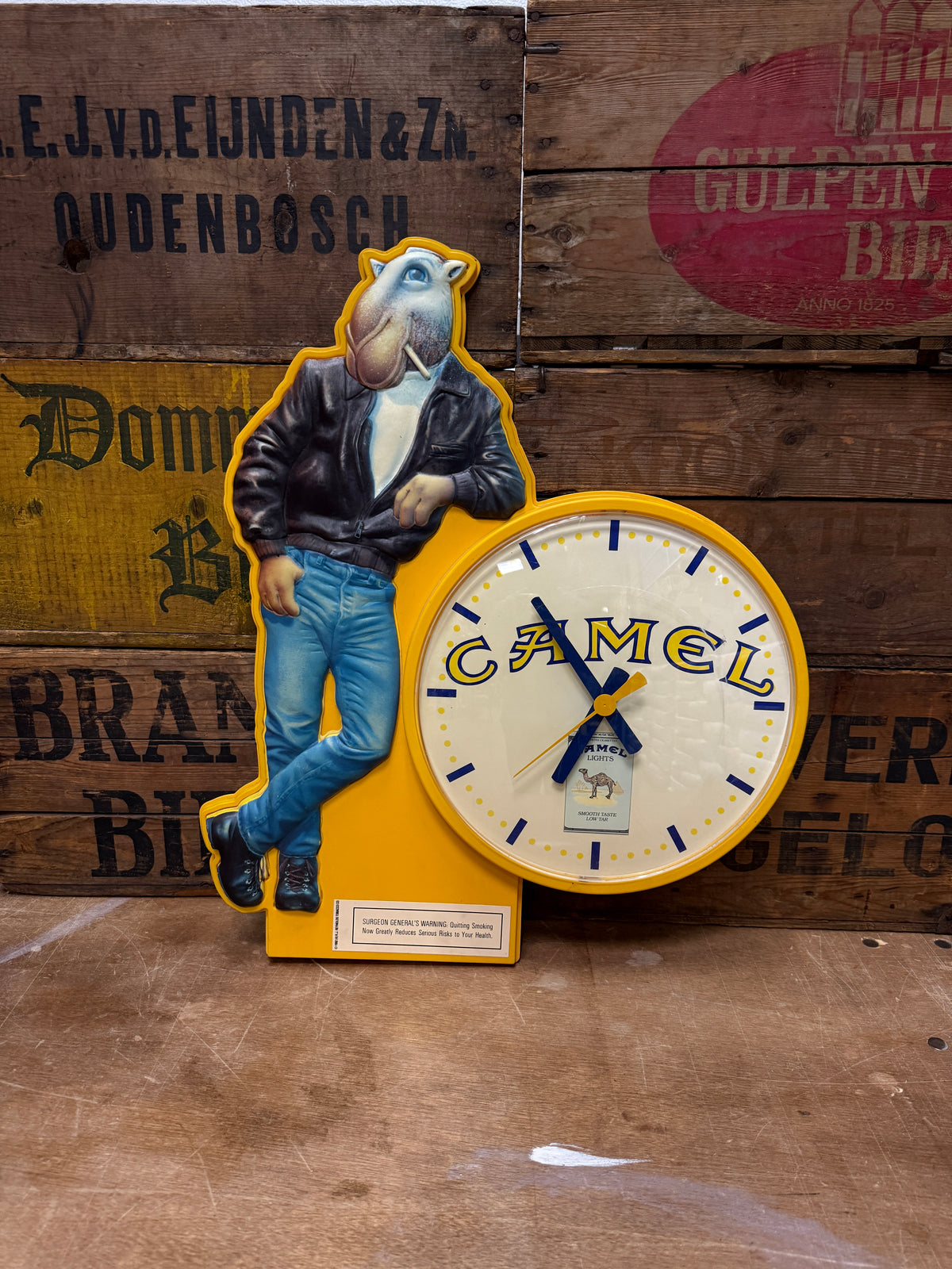 Vintage Joe Camel wandklok