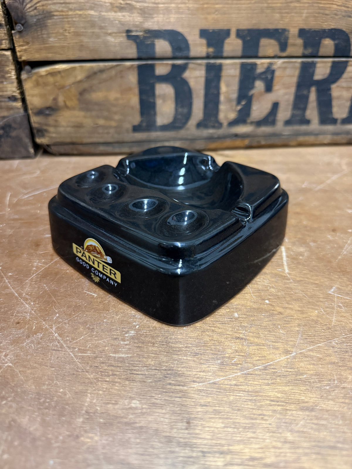 Vintage Panter reclameasbak