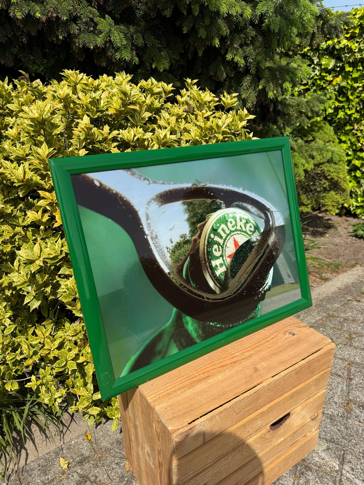 Heineken bier barspiegel