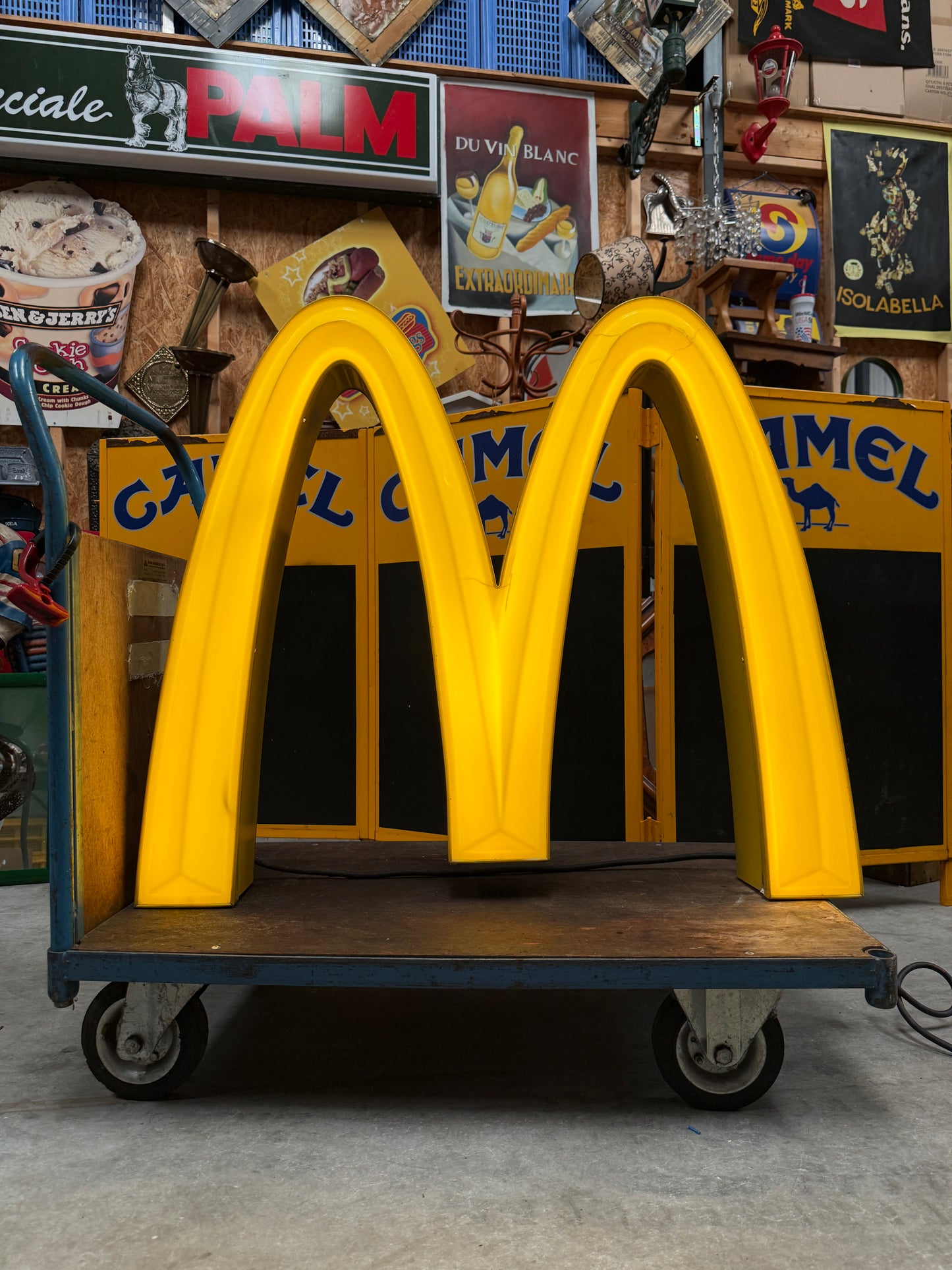 Vintage McDonalds Lichtbak