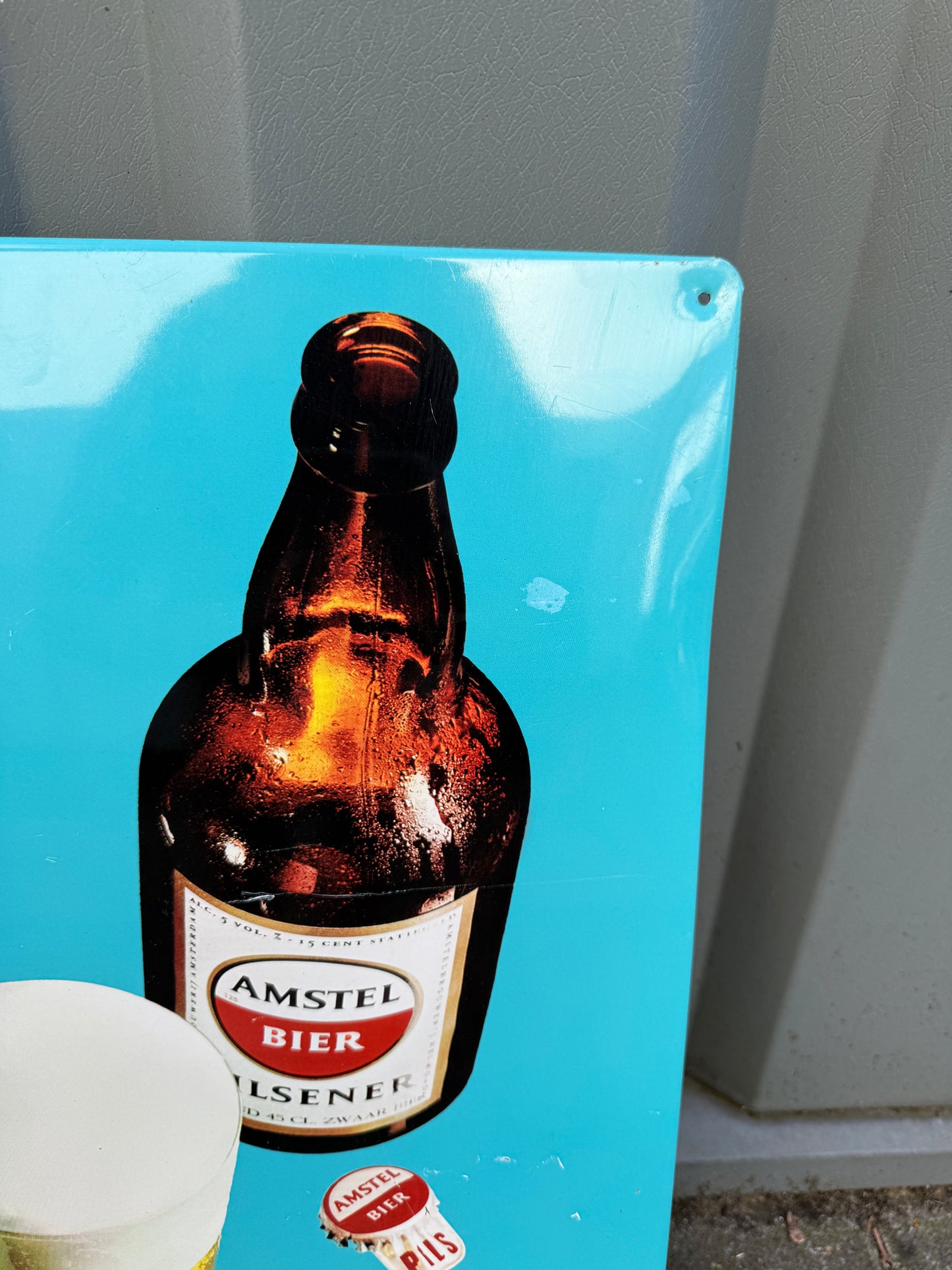 Amstel reclamebord “beter is er niet”