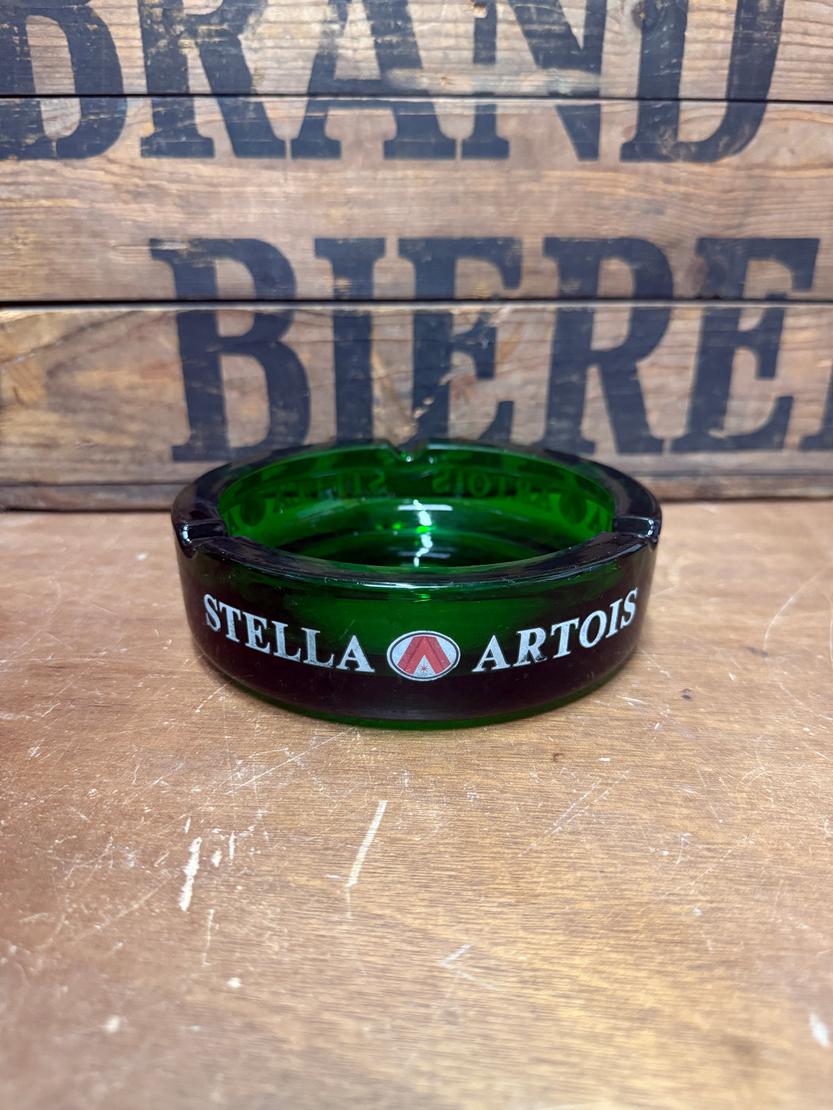 Vintage Stella Artois reclameasbak