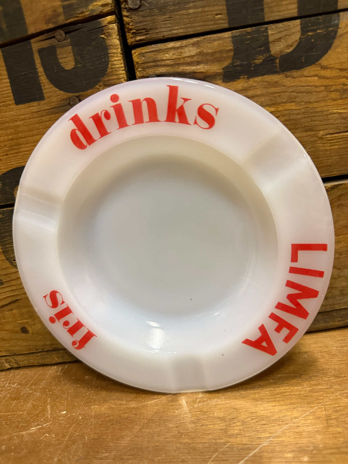 Vintage LIMFA Drinks Fris reclameasbak