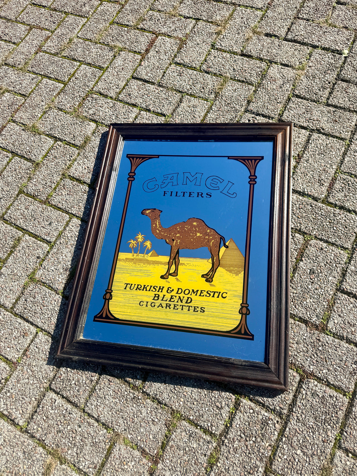 Grote Vintage Camel Spiegel