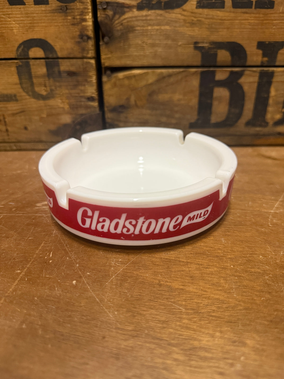 Gladstone Mild reclameasbak