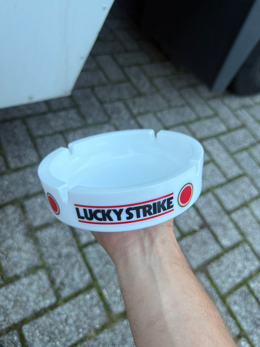 Lucky Strike ronde reclame asbak