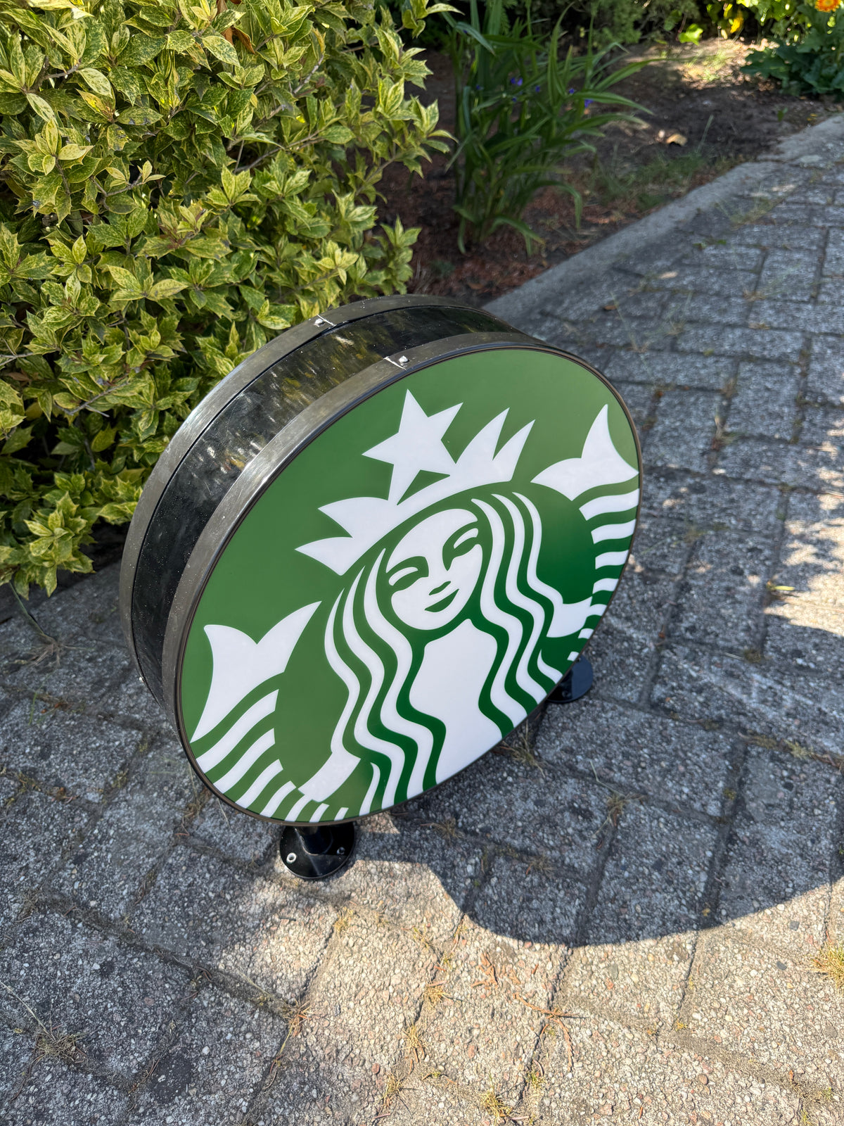 Starbucks lichtbak dubbelzijdig