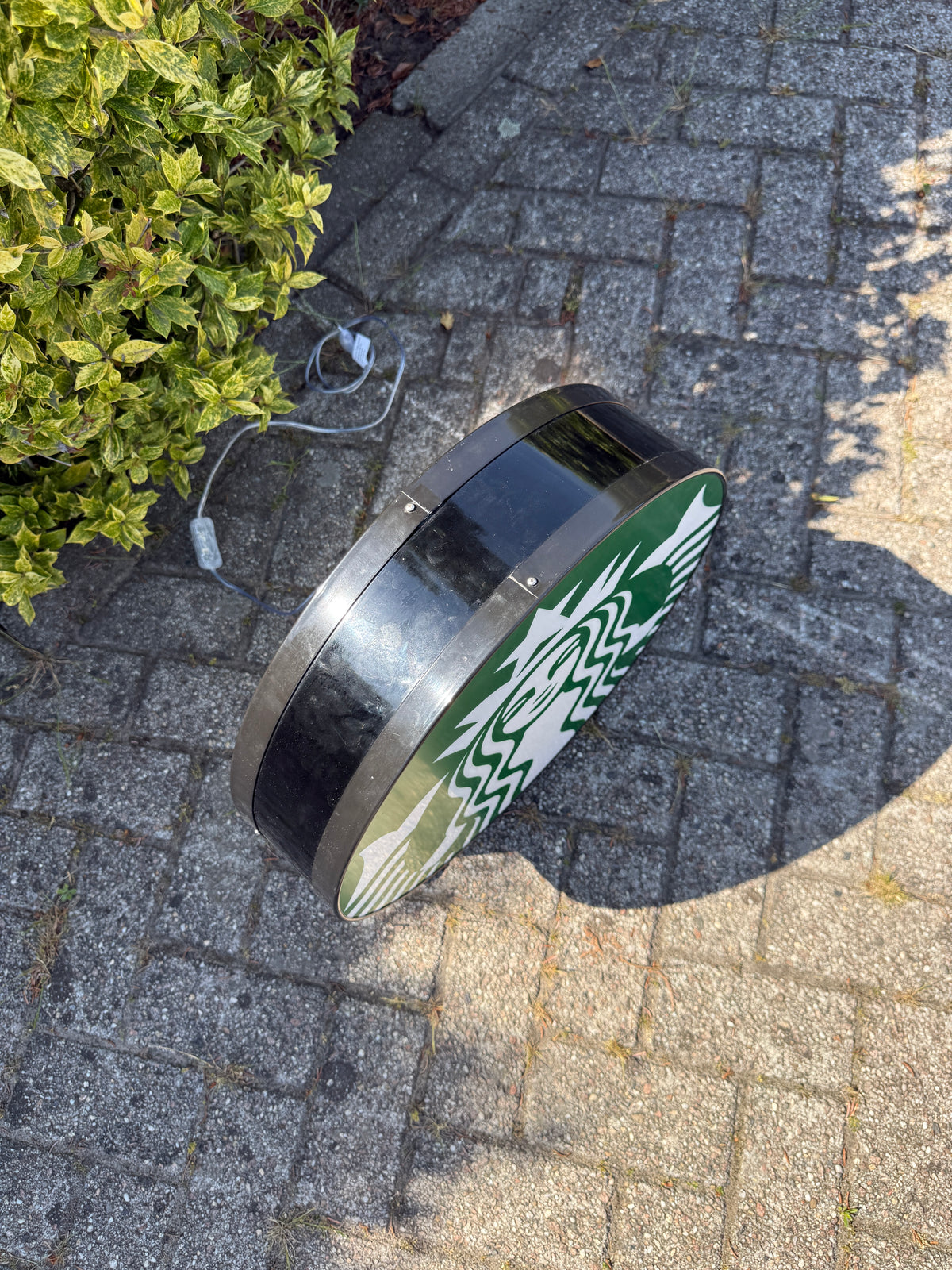 Starbucks lichtbak dubbelzijdig