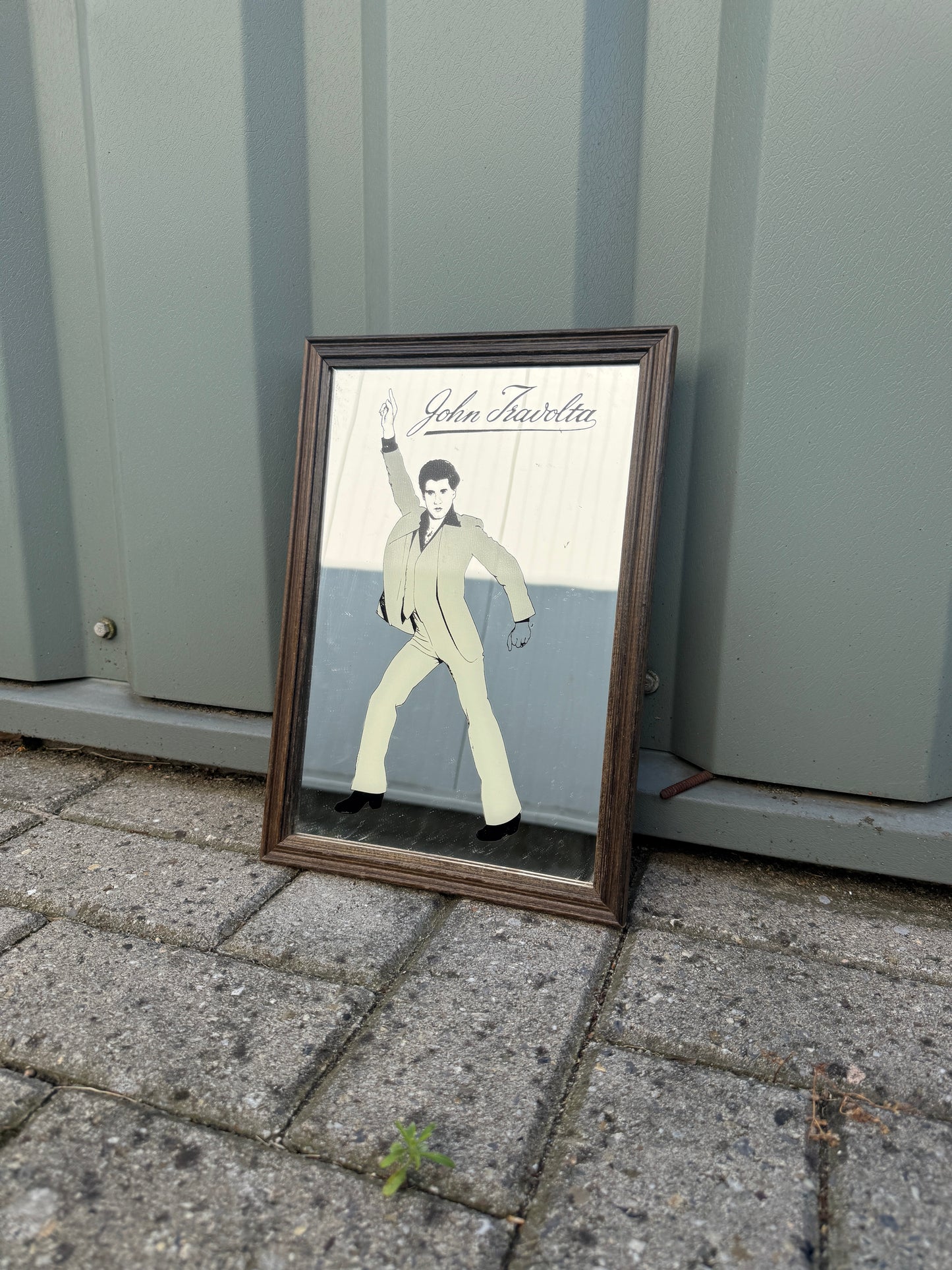 Vintage John Travolta spiegel