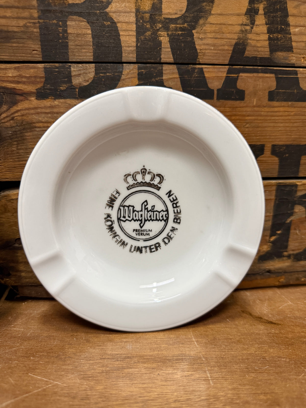 Vintage Warsteiner reclame asbakken