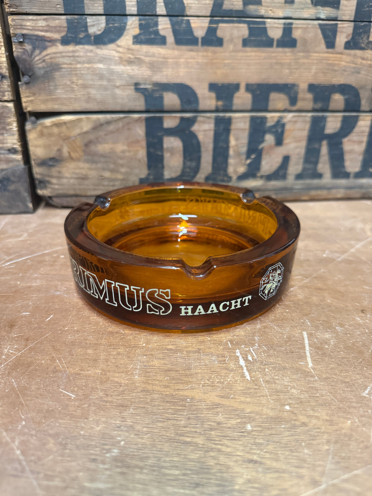 Vintage Primus Haacht reclameasbak