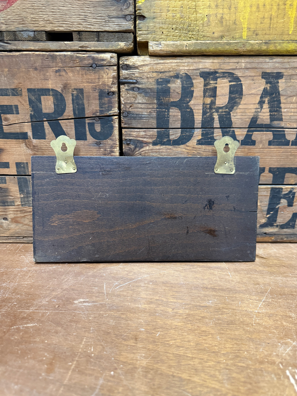 Vintage houten pijpenrek Rook één pijp