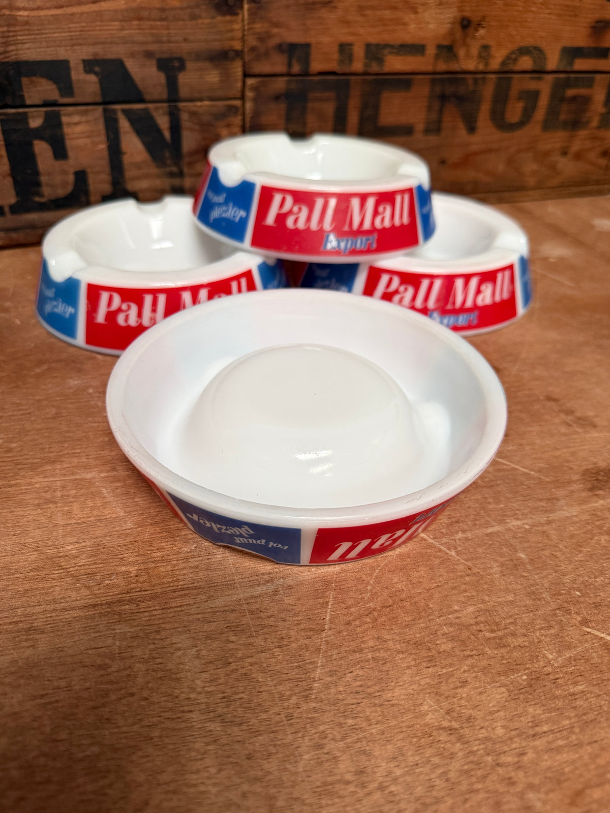 Vintage Pall Mall Export Opalex reclameasbak