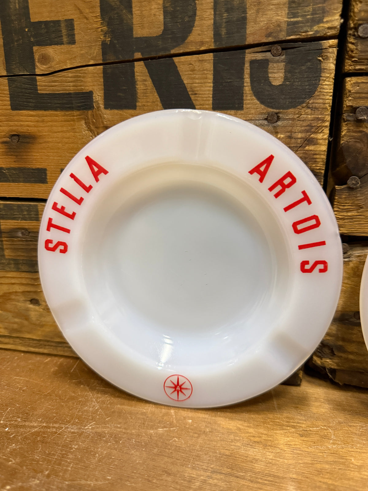 Vintage Stella Artois reclameasbak