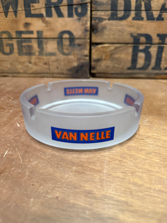 Van Nelle glazen reclameasbak