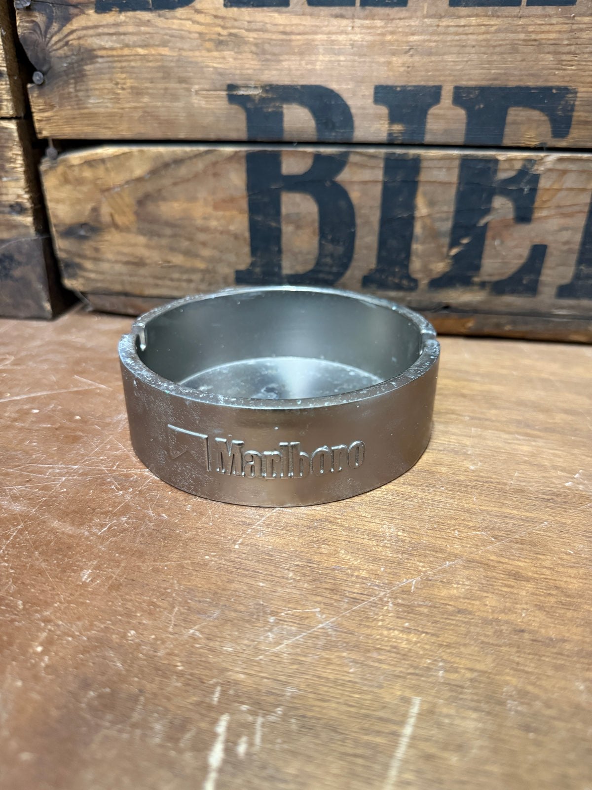 Vintage Marlboro metalen reclame asbakken