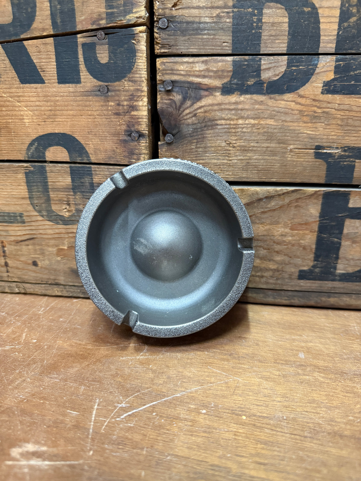 Vintage Cactus Moon Bar & Grill metalen asbak
