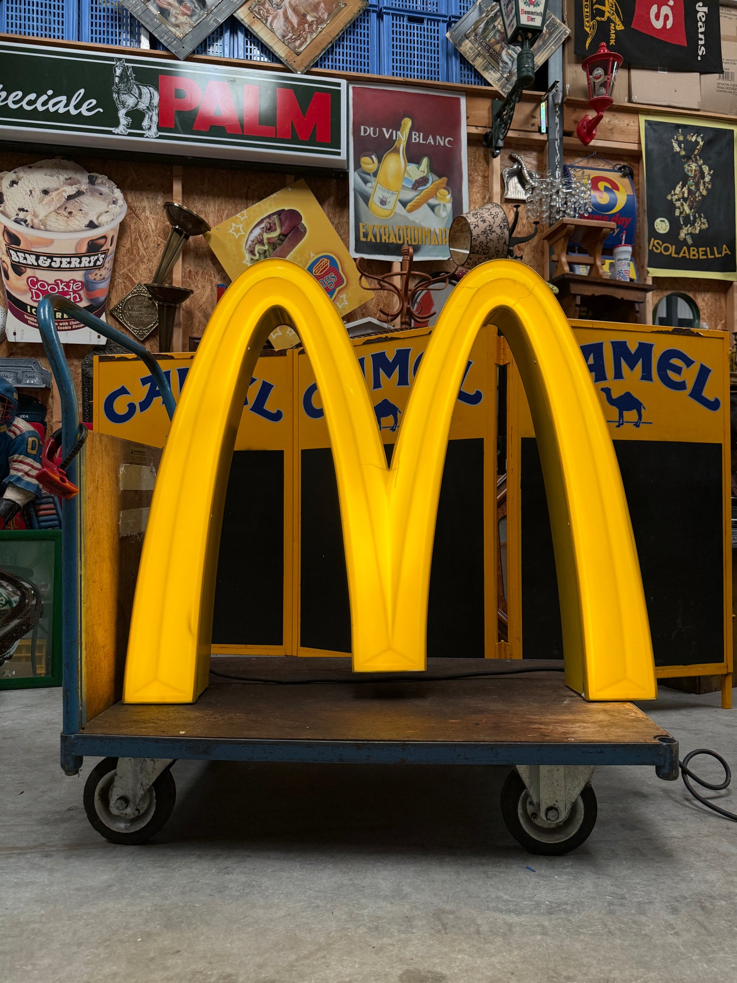 Vintage McDonalds Lichtbak