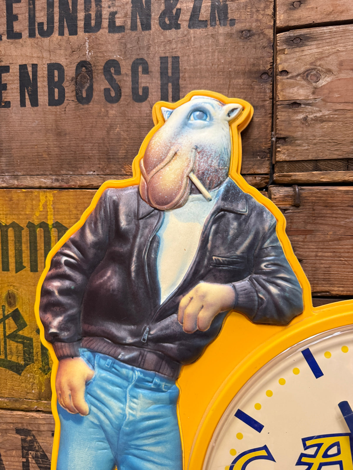 Vintage Joe Camel wandklok