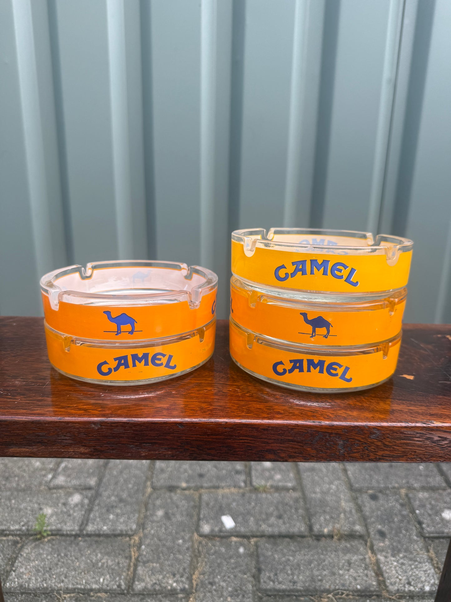 Camel reclame asbak, lichte oneffenheden
