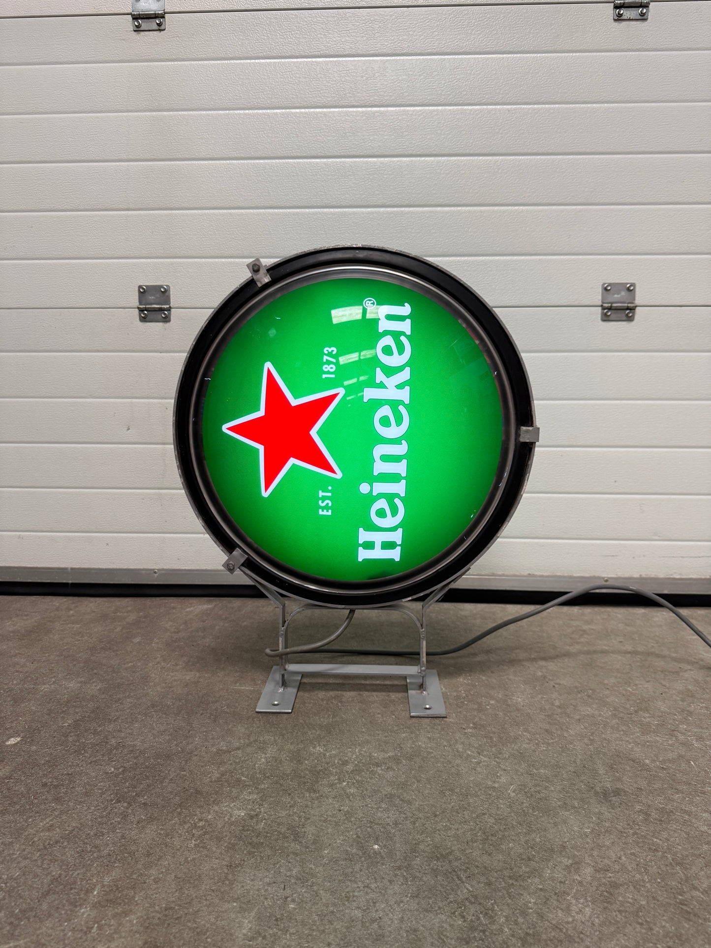 Dubbelzijdige Heineken lichtbak