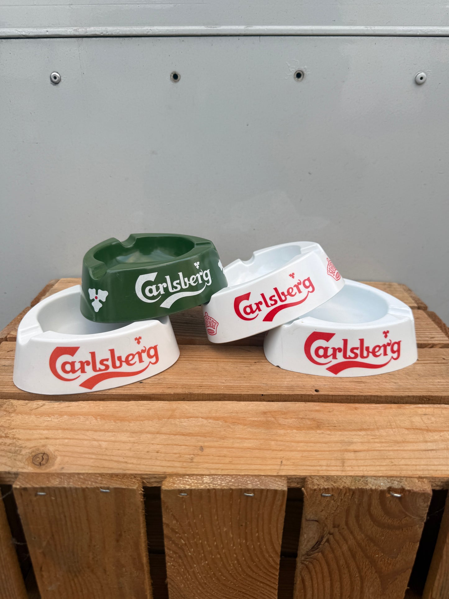 Carlsberg kunststof reclame asbak