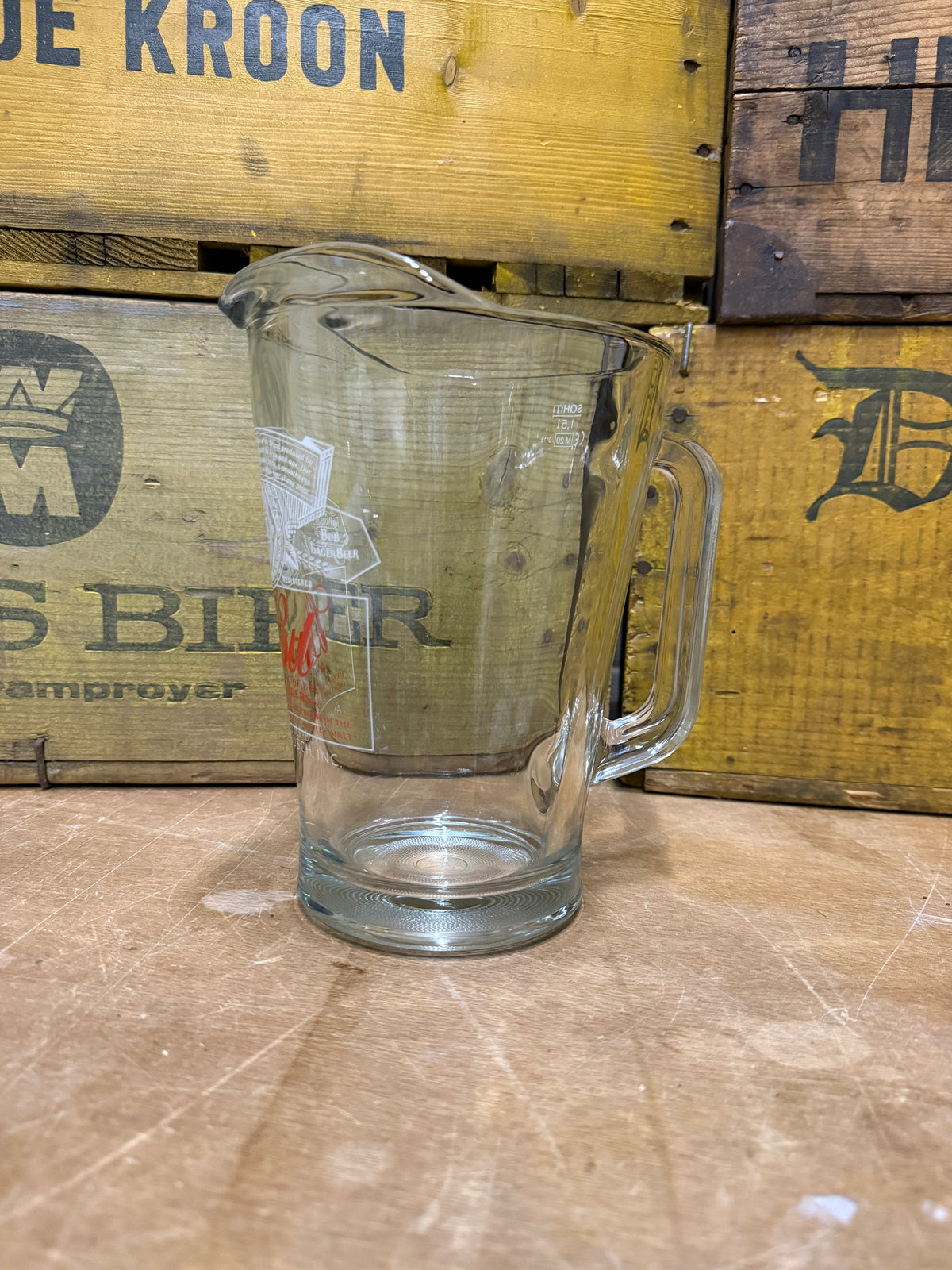 Budweiser pitcher 1,5 liter